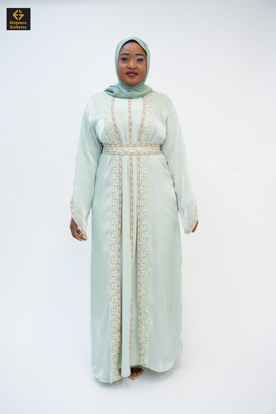 Zareen Mother-Daughter Elegant 4-Piece Abaya Set
