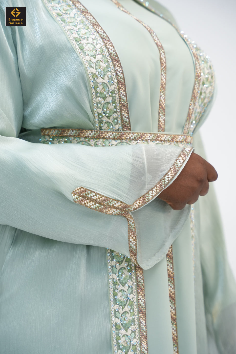 Zareen Mother-Daughter Elegant 4-Piece Abaya Set