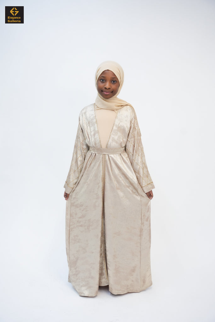 Hyran Mother Daughter 4-Piece Abaya Set