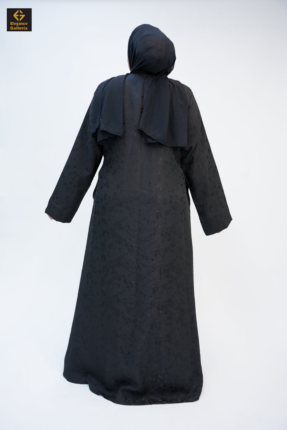 Textured Open Abaya(COAT ONLY)