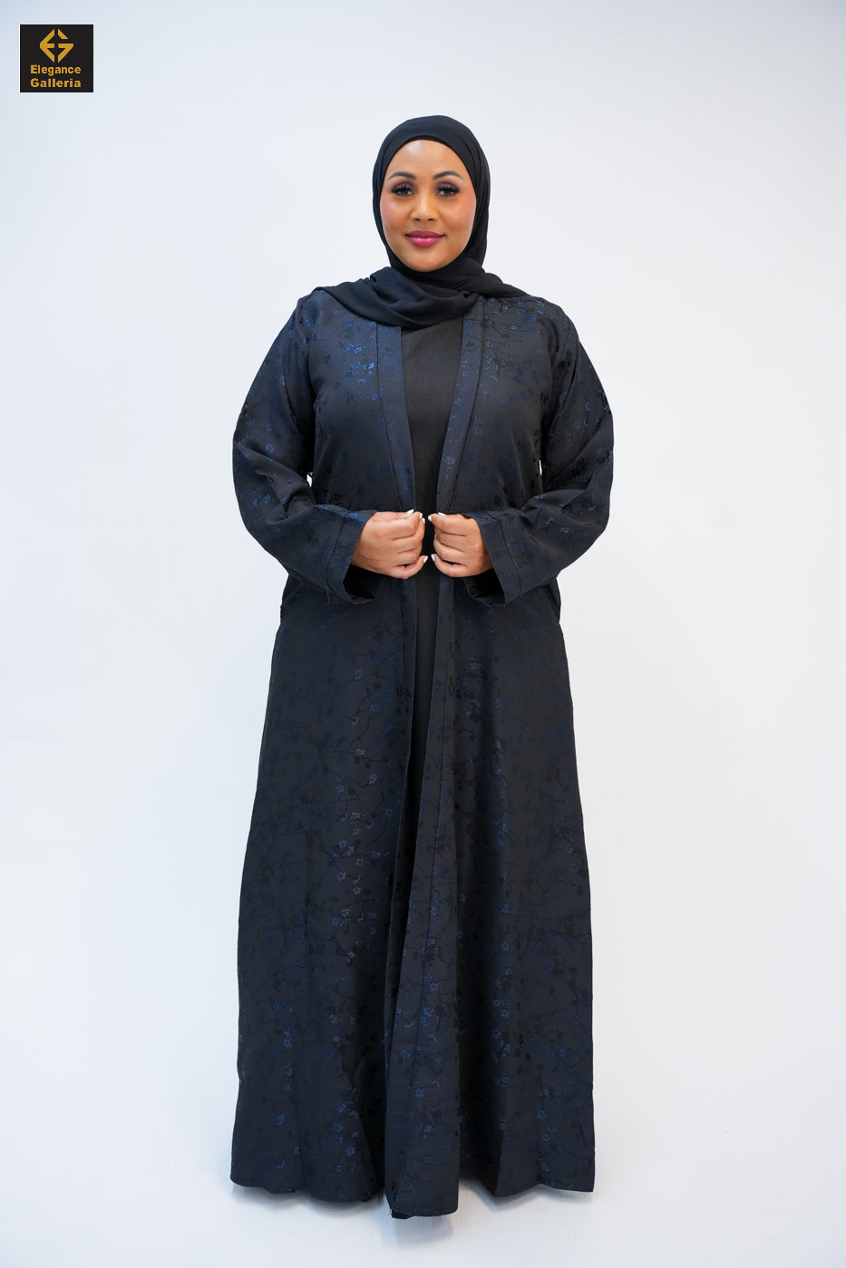 Textured Open Abaya(COAT ONLY)