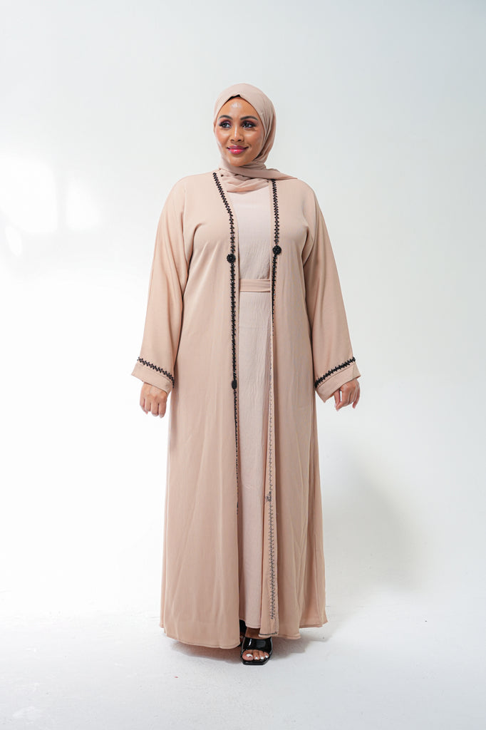 Aleeza 2 Piece Abaya