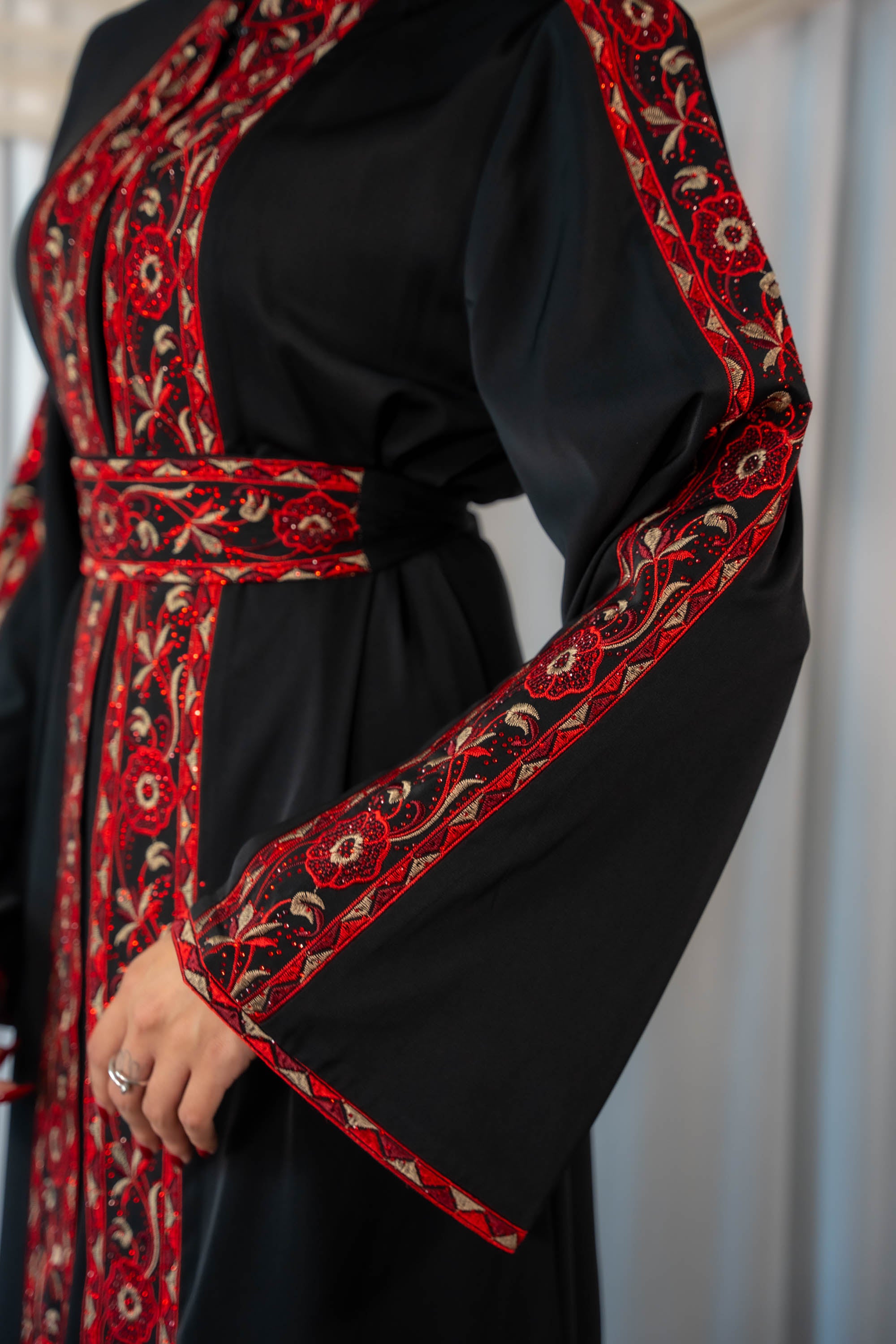 Shanaya Palestine design Abaya