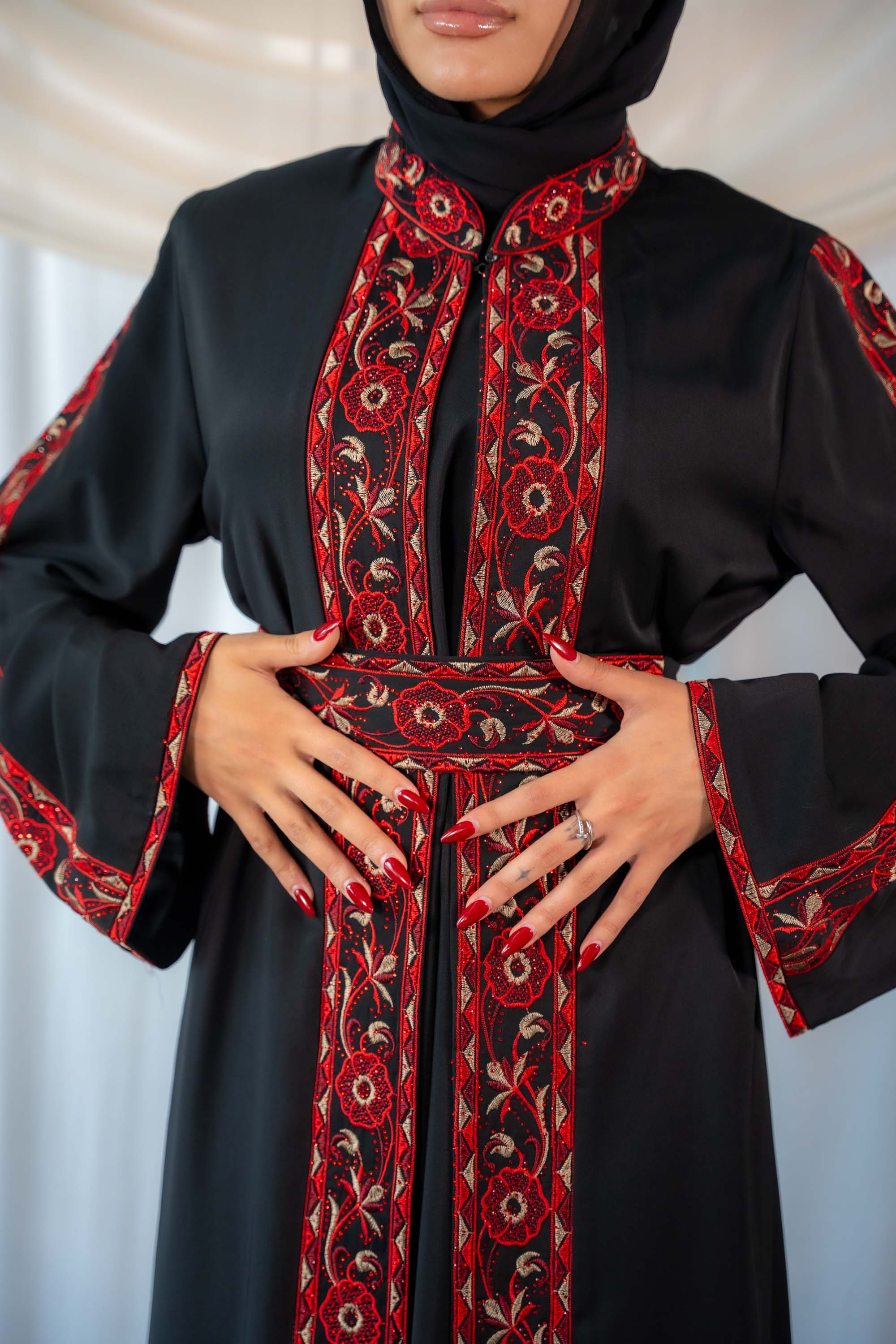 Shanaya Palestine design Abaya