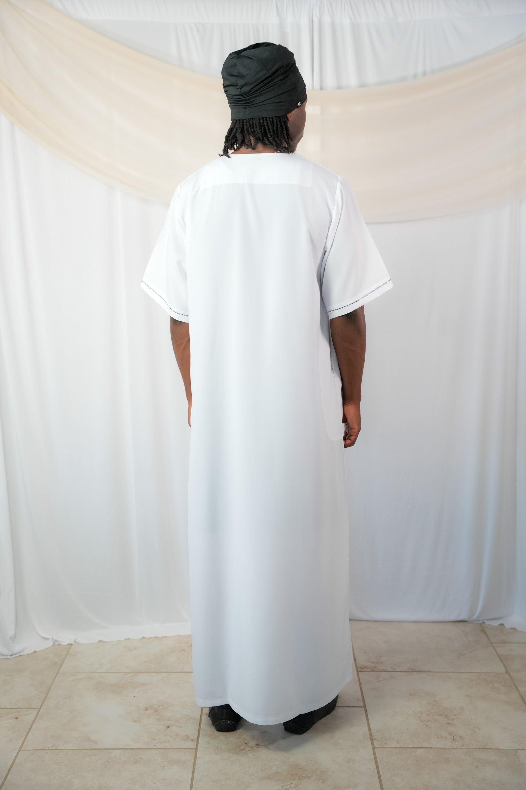 Moroccan Style Short Sleeve Thobe
