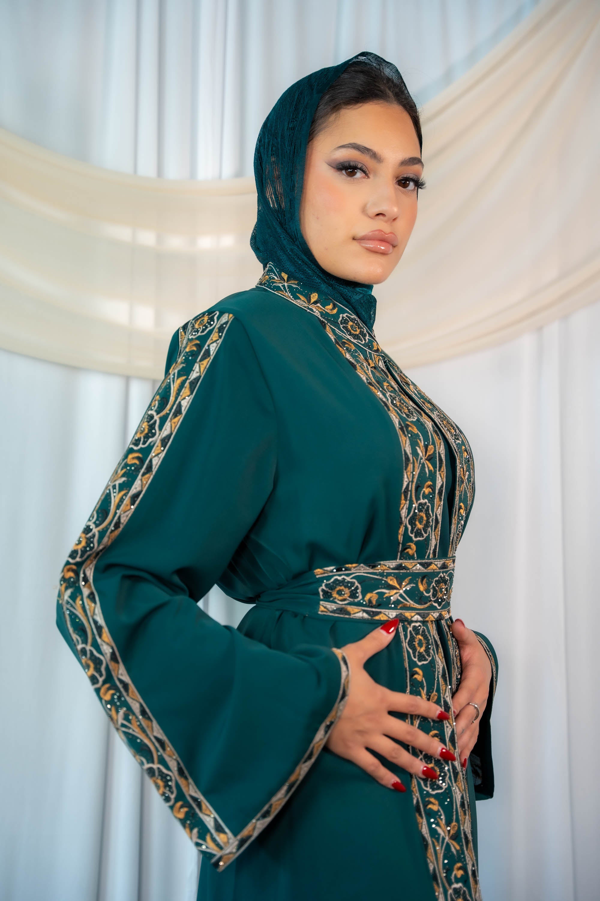 Shanaya Palestine design Abaya