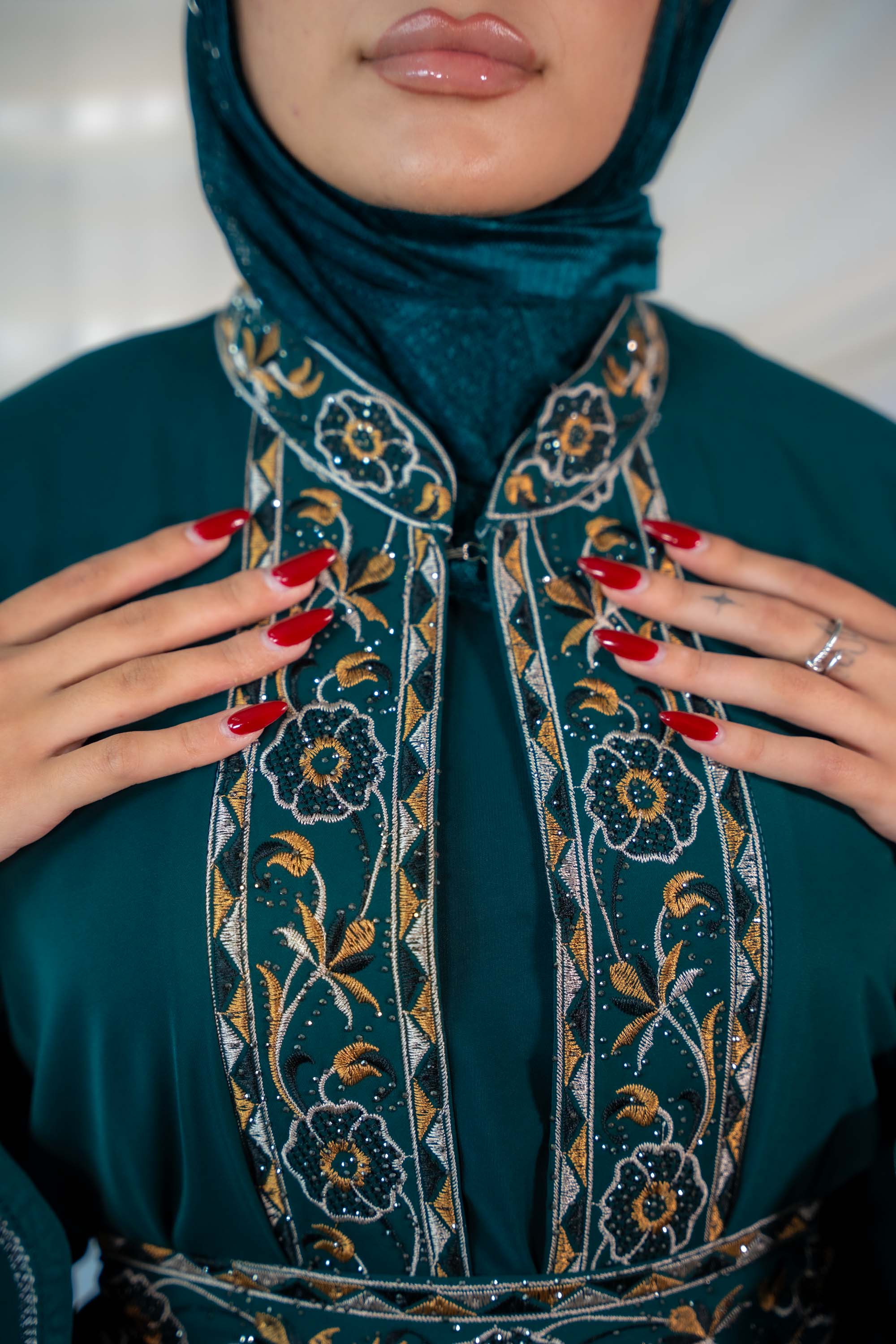 Shanaya Palestine design Abaya