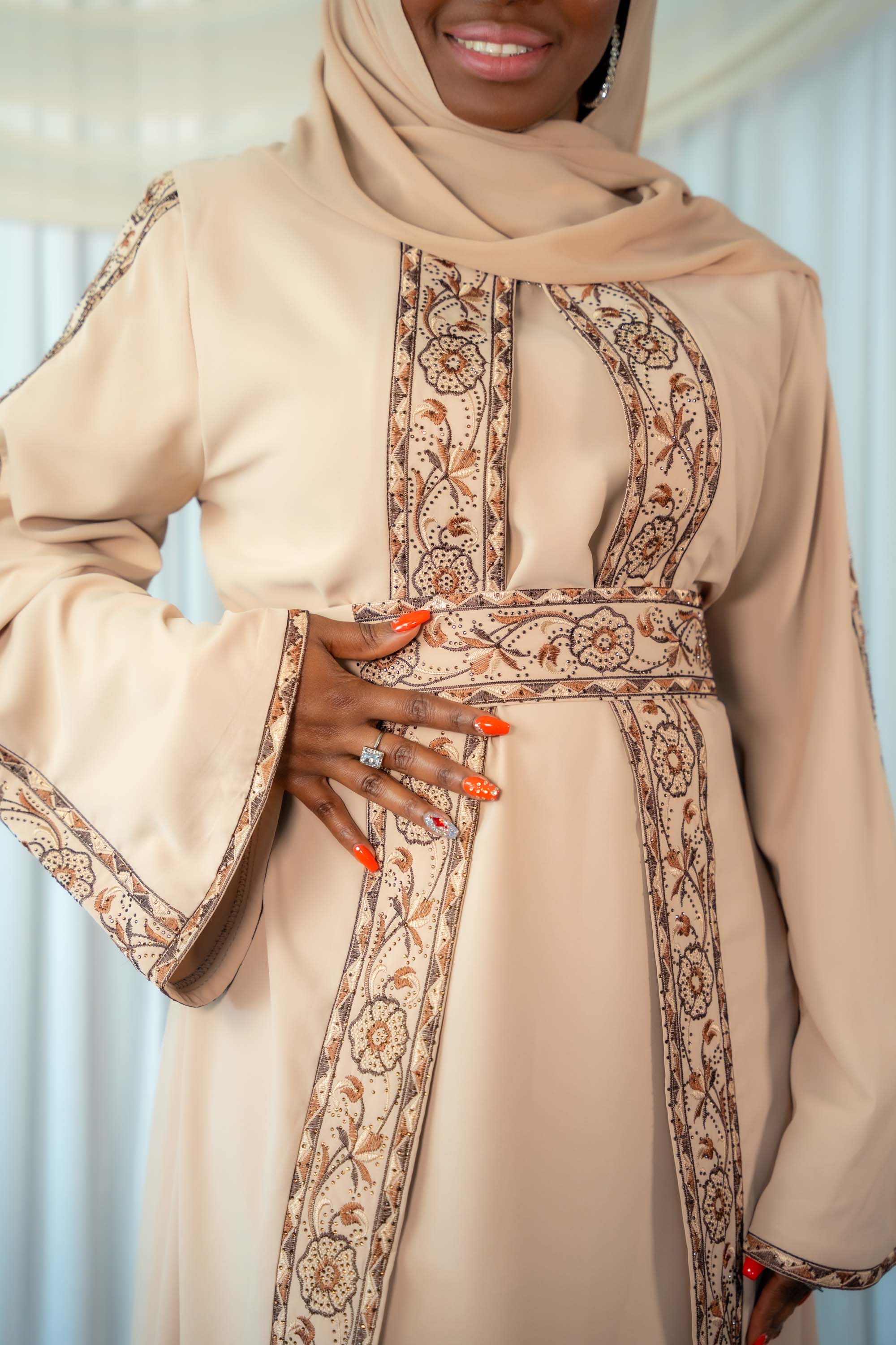 Shanaya Palestine design Abaya