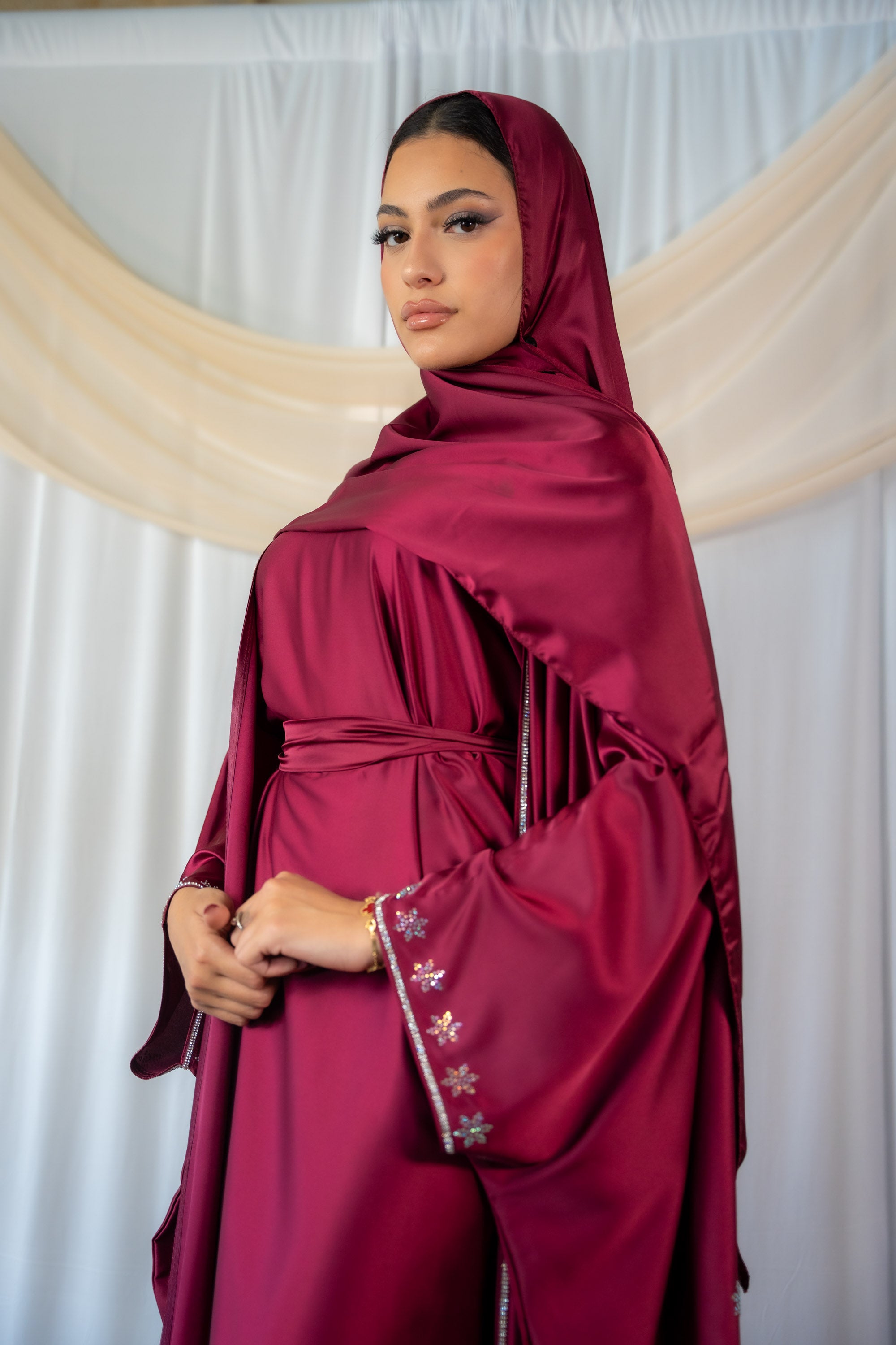 Dina Farasha  Abaya 4 Piece