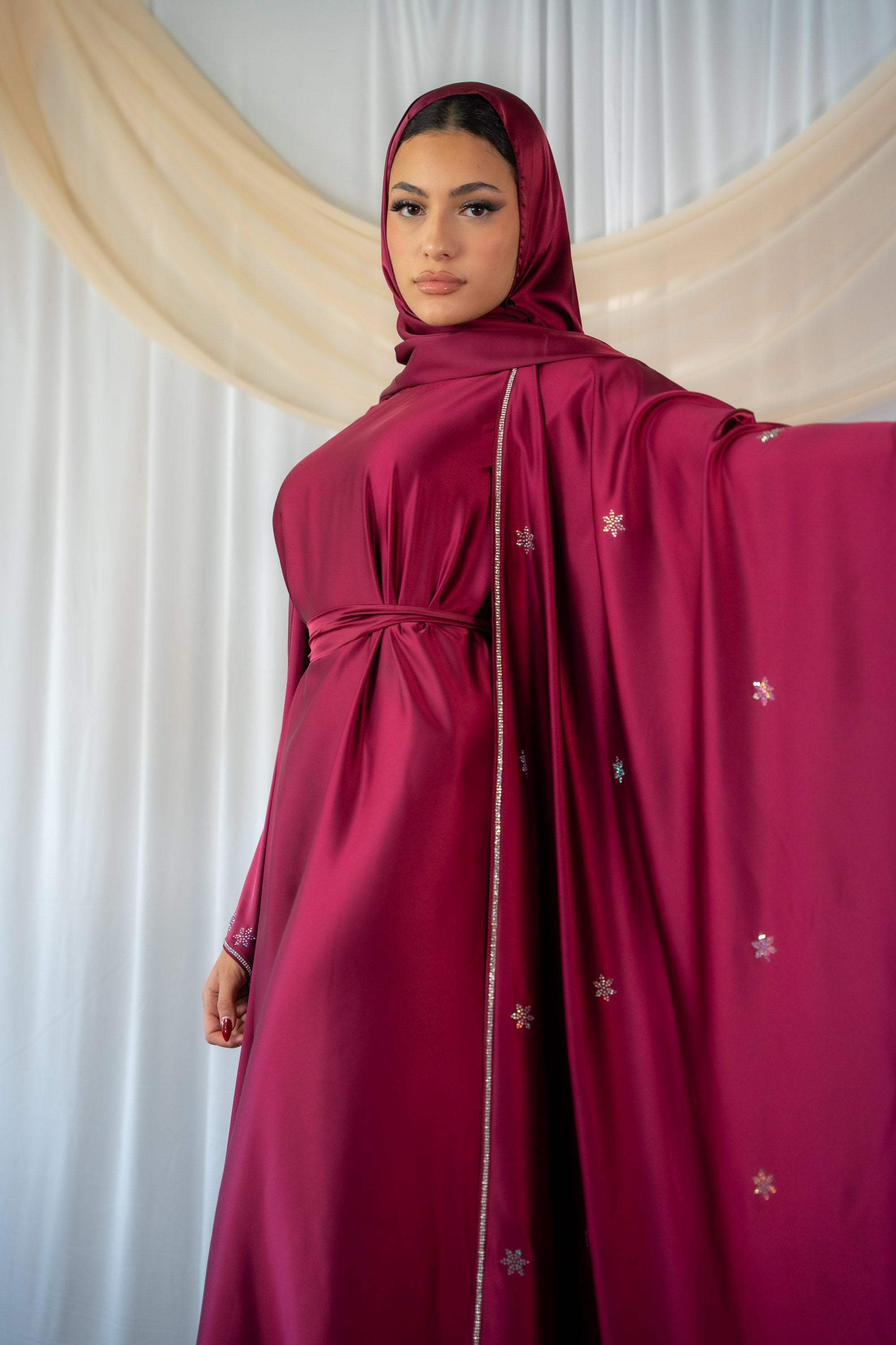 Dina Farasha  Abaya 4 Piece