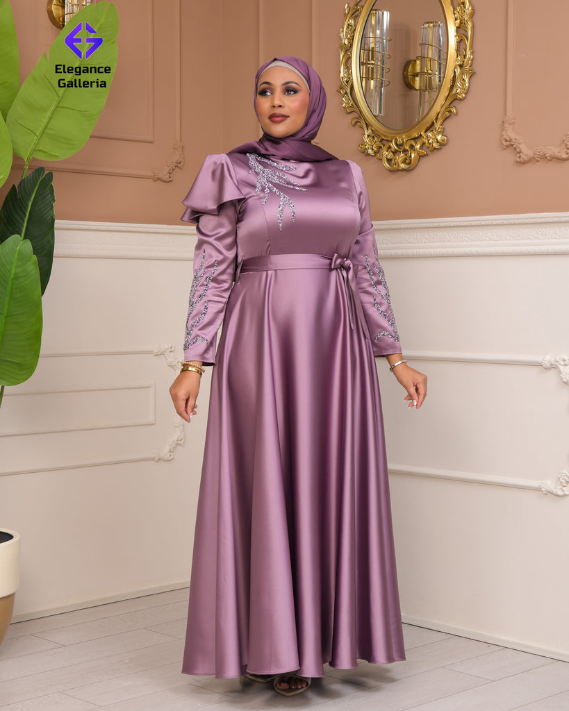Nadira Satin dress