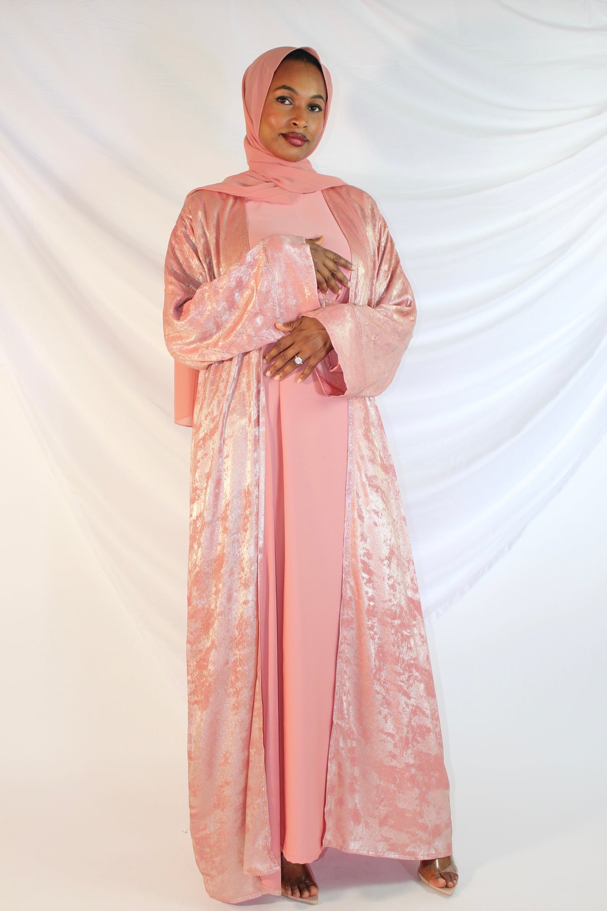 Hyran elegant abaya set for celebrations and formal gatherings