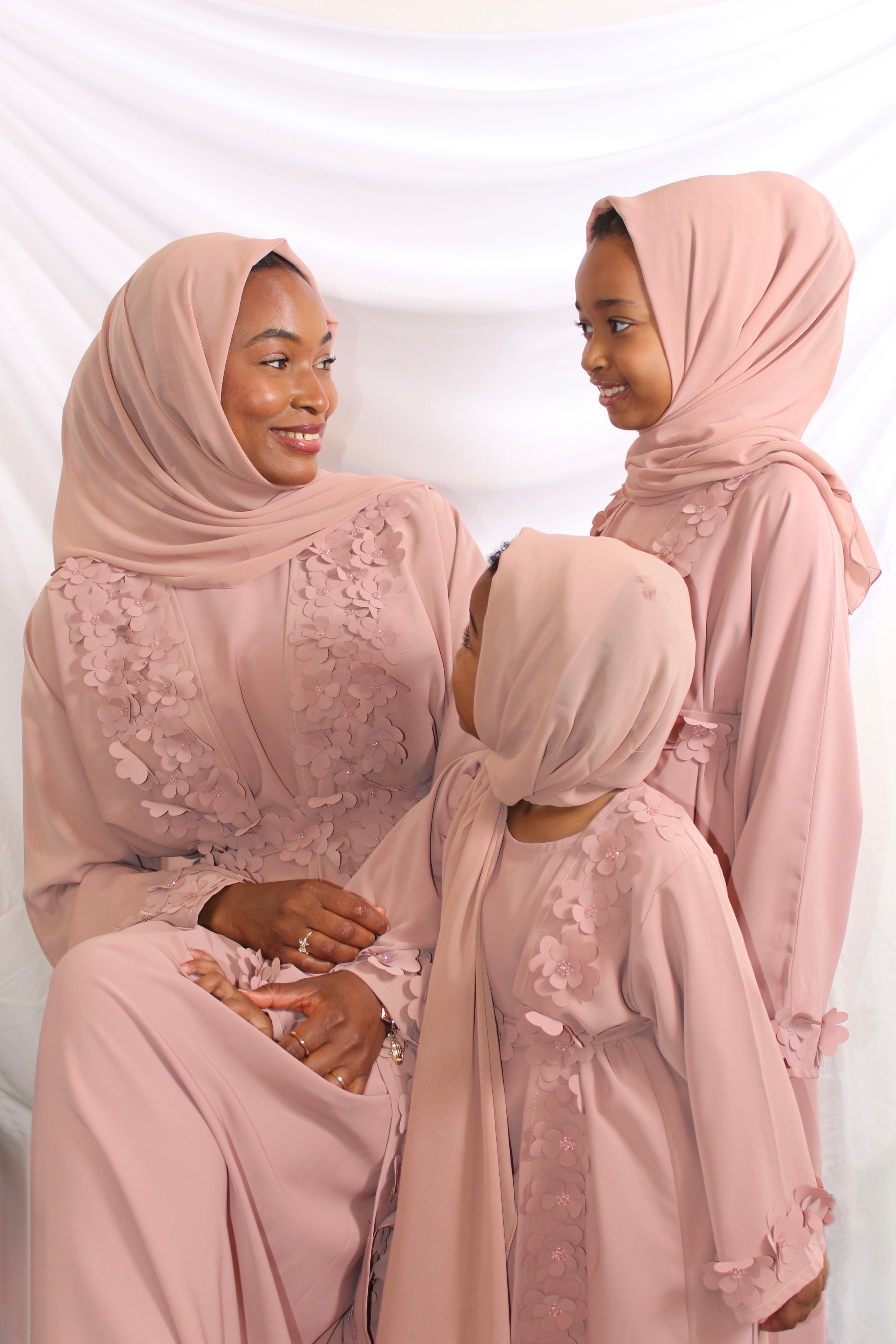 Kareema Mother And Daughter Abaya Set