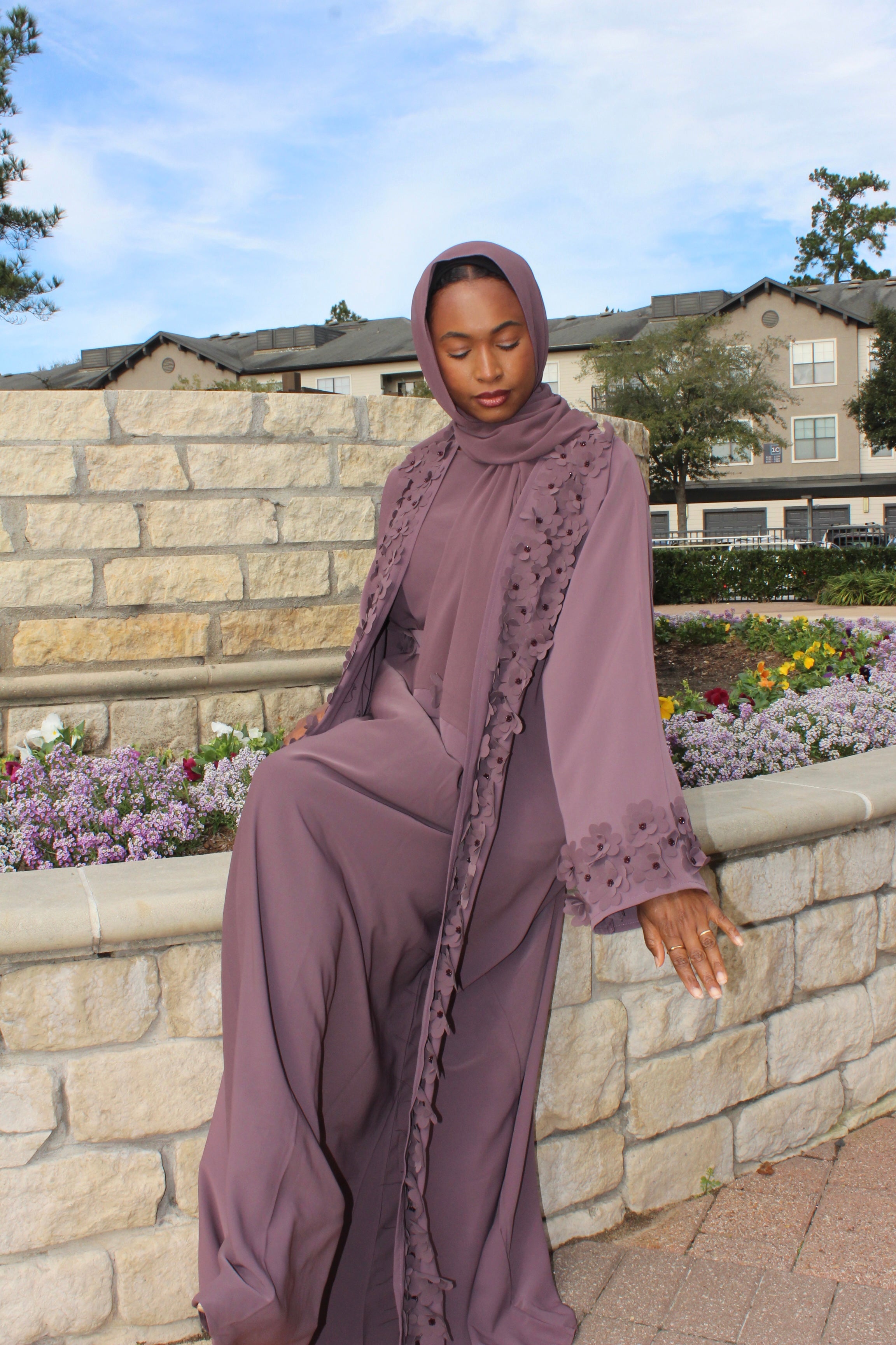 Kareema Mother And Daughter Abaya Set