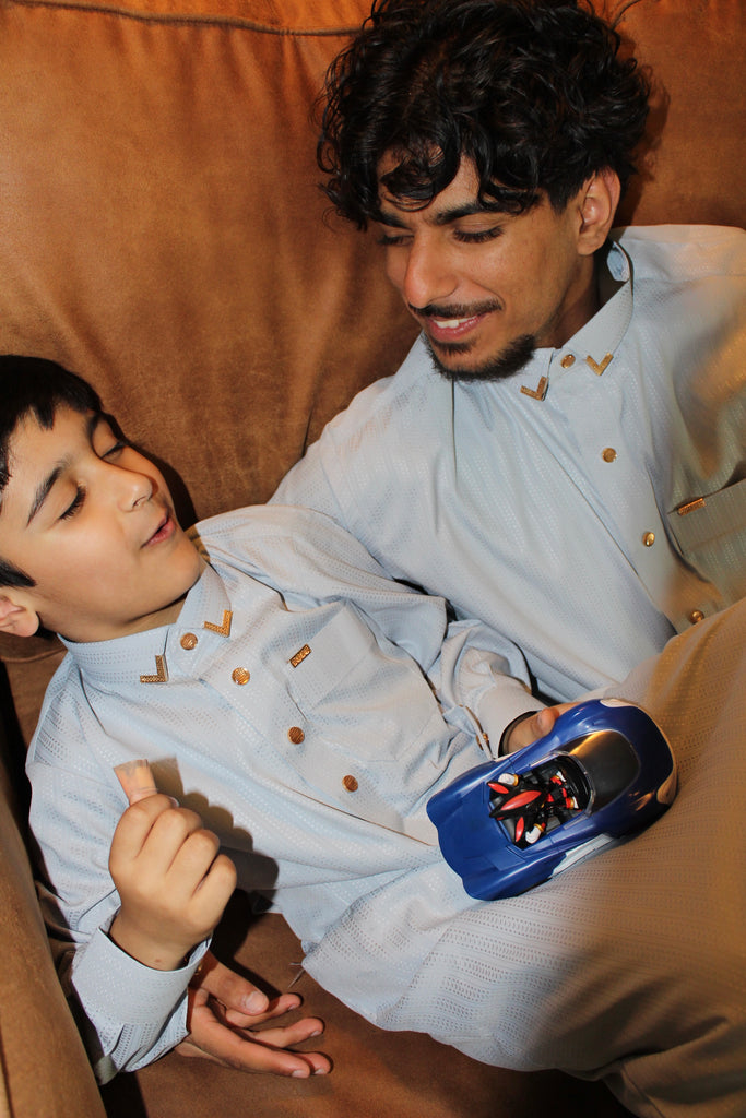 Qalbayn Father & Son Set