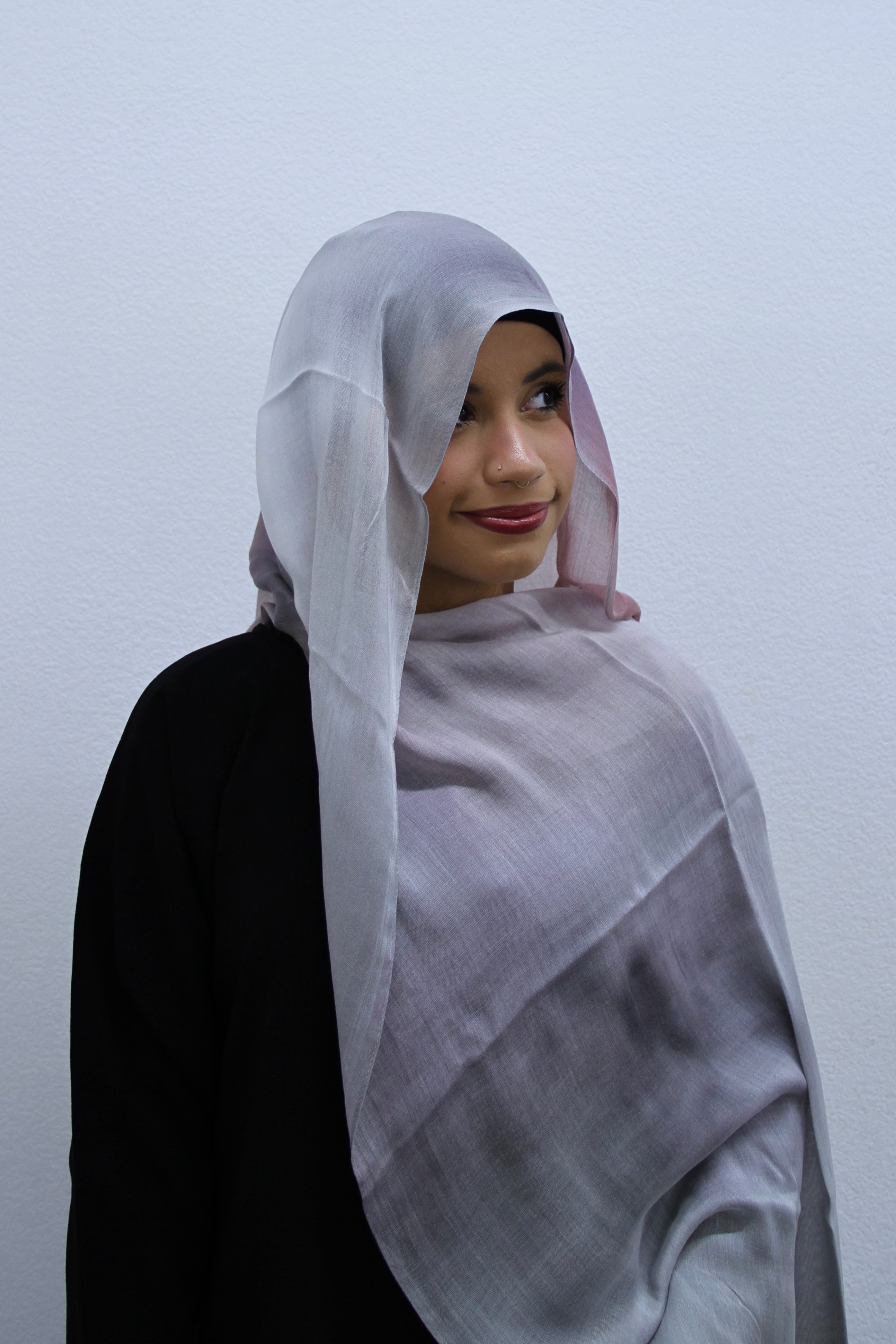 Soft Dove Grey Modal Hijab
