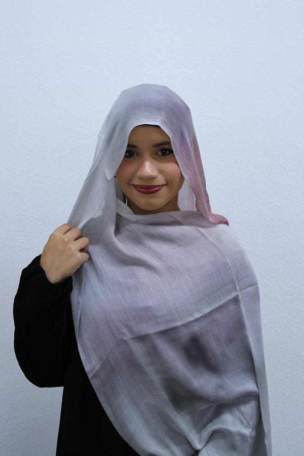 Soft Dove Grey Modal Hijab