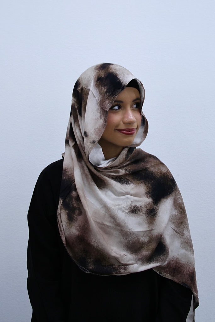Printed Modal Bamboo Cotton Hijab