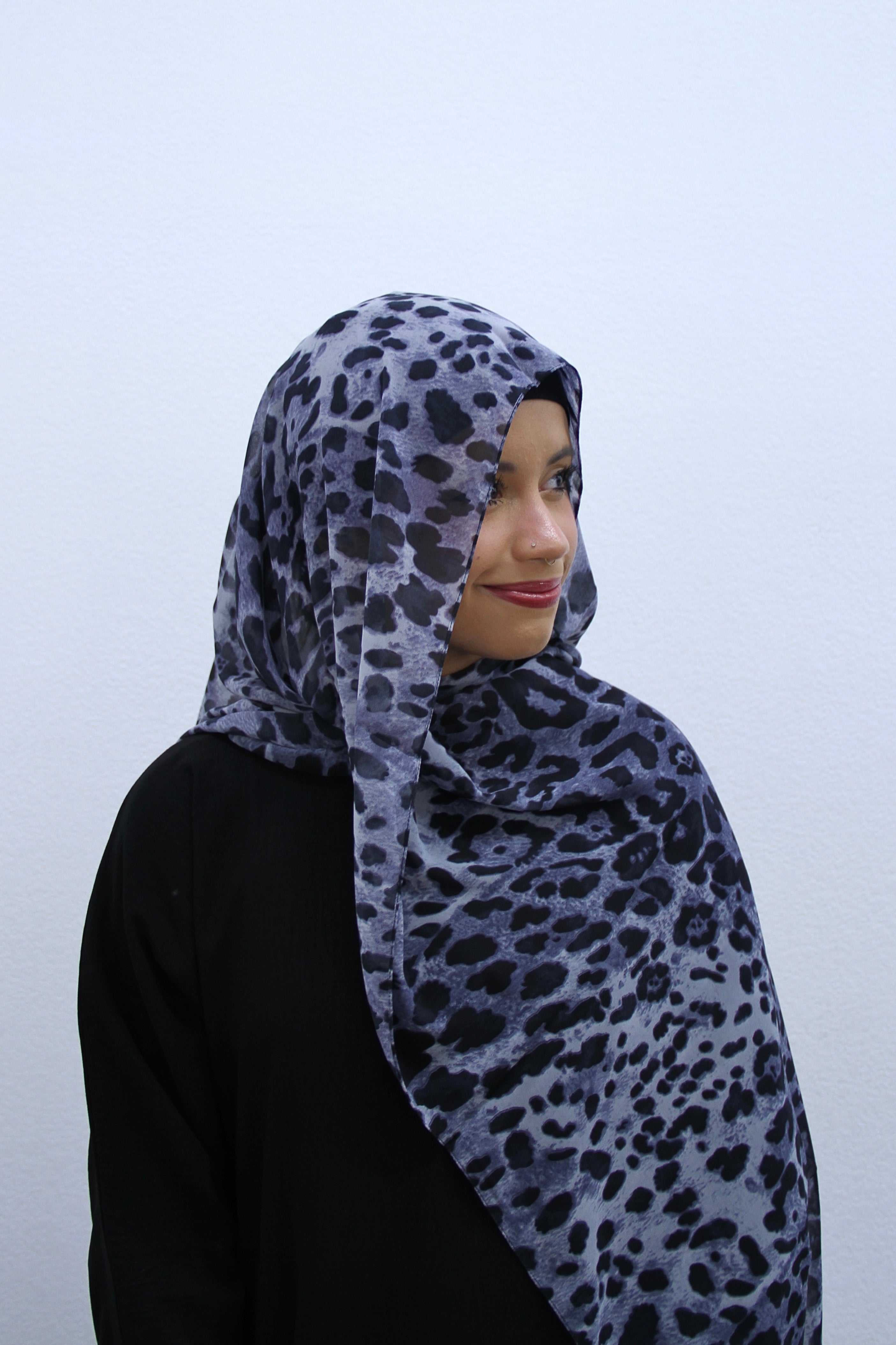 Leopard Print Hijab