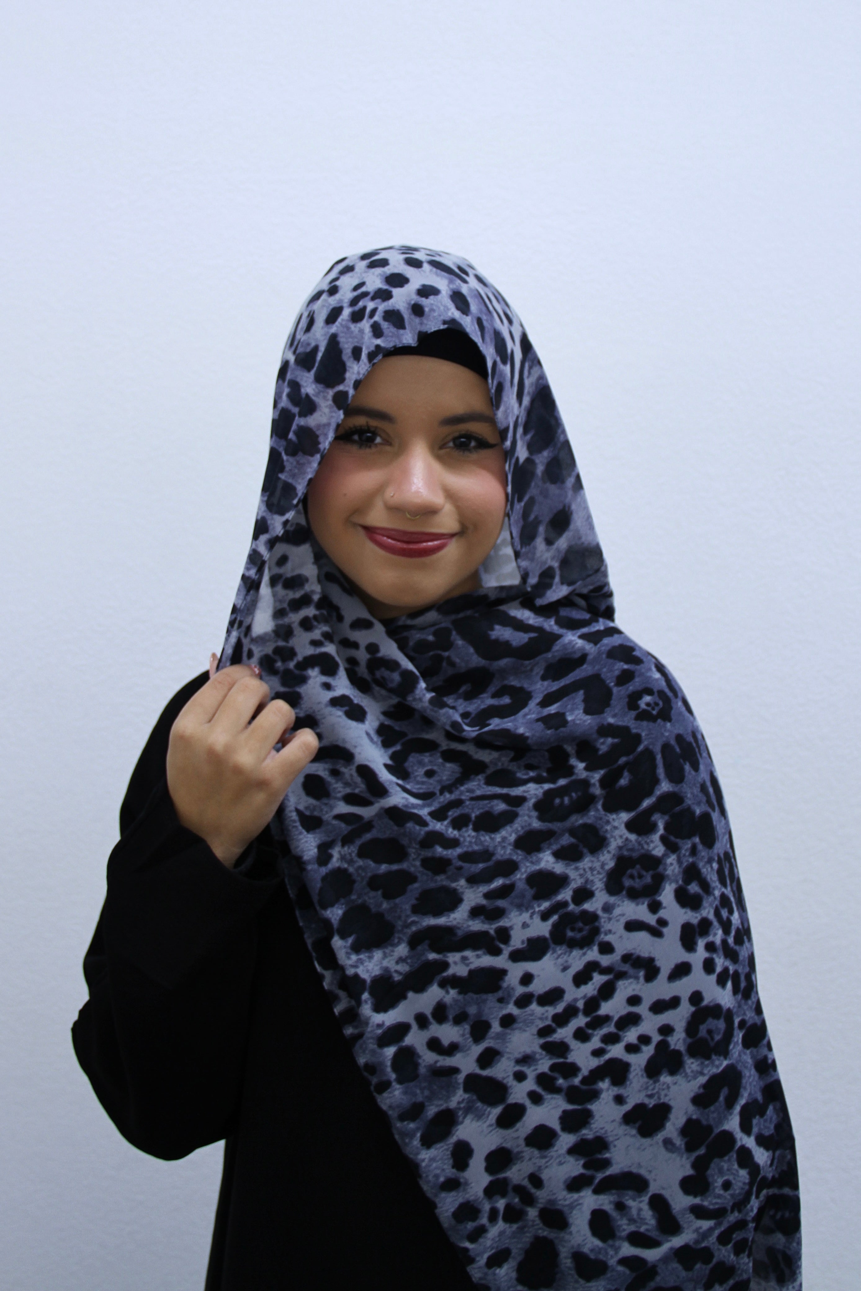 Leopard Print Hijab