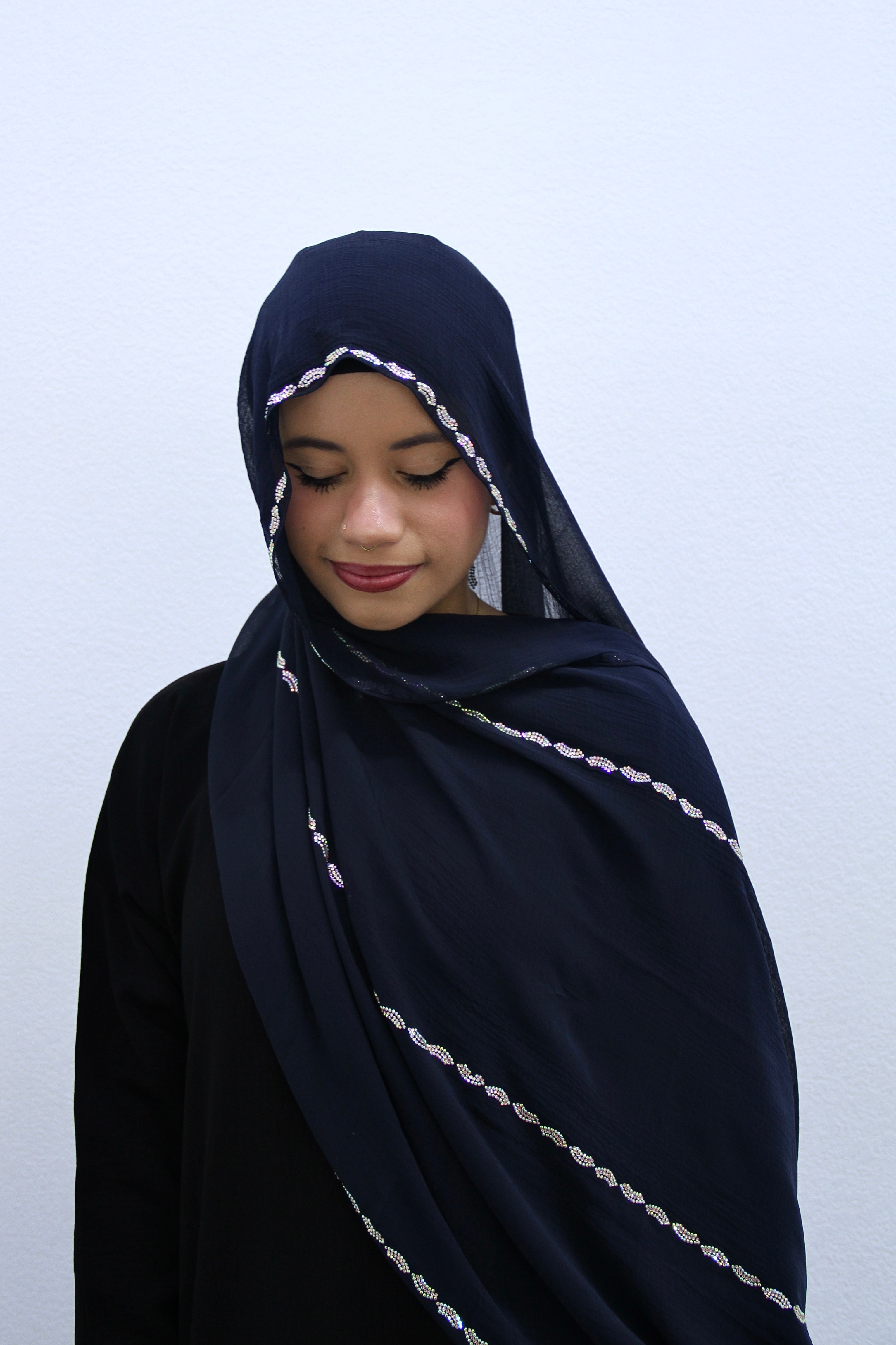 Rhinestone Hijab