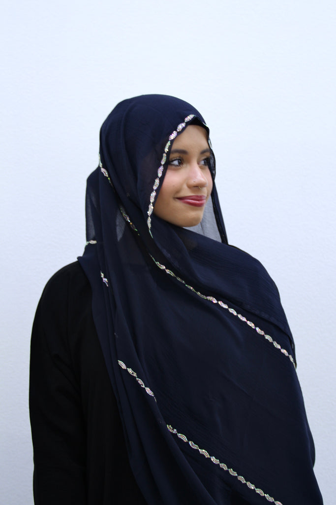 Rhinestone Hijab