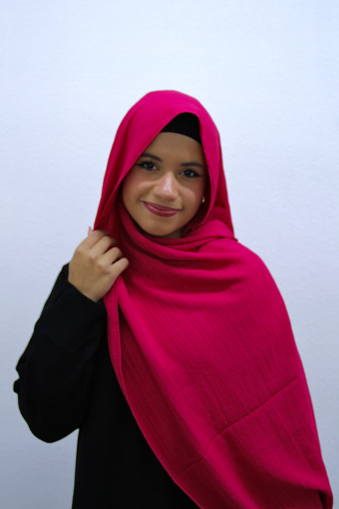 Crinkle Textured Hijab
