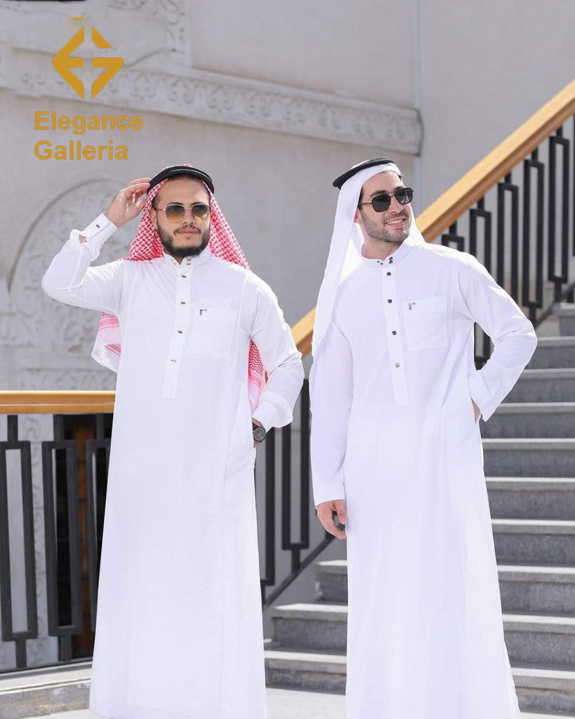 Egyptian – Premium Men's Thobe Elegant Cotton Blend Islamic Wear