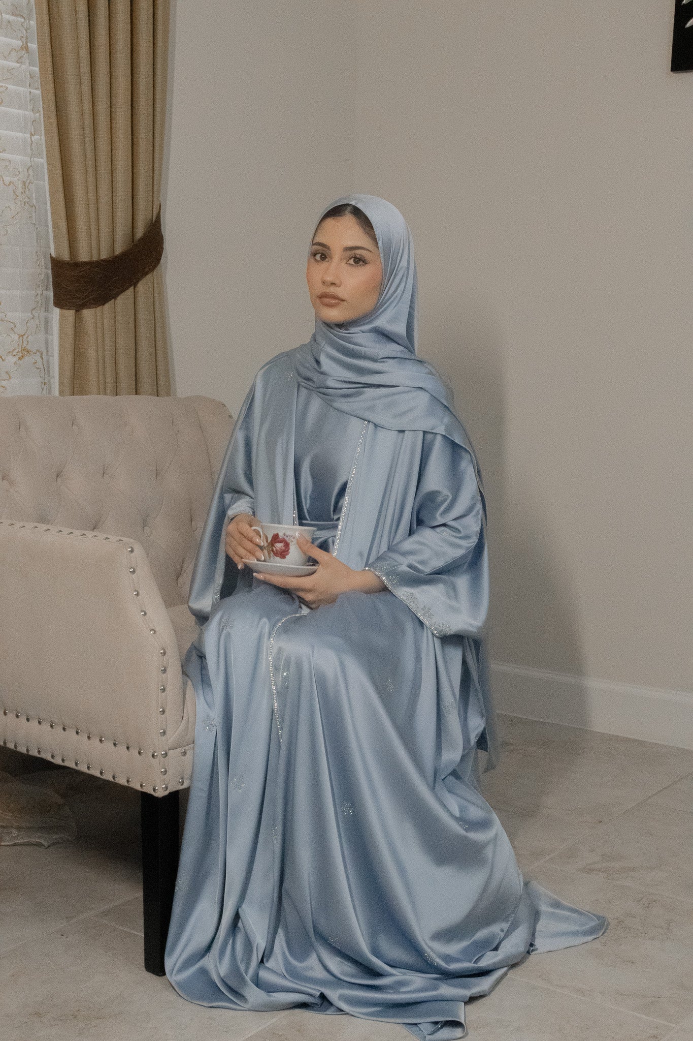 Dina Farasha  Abaya 4 Piece