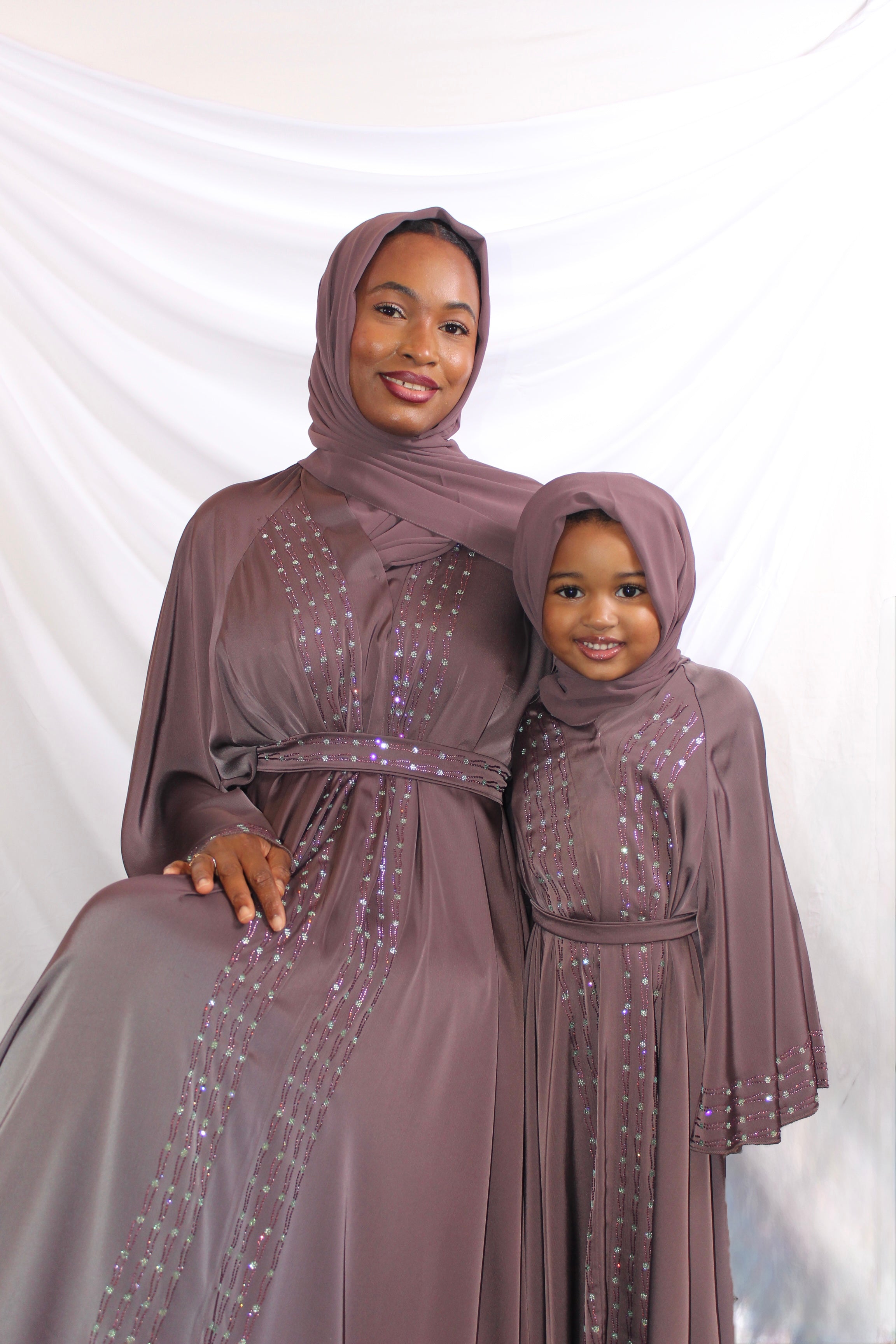 Safura Mother And Daughter Abaya Set
