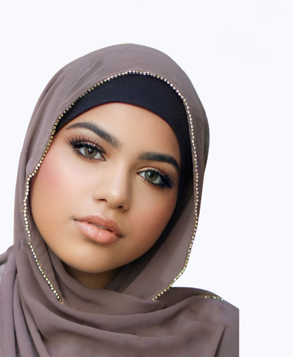 Chiffon Stone Hijab