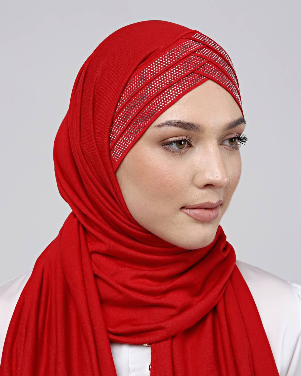 Embellished Stone Layer Hijab